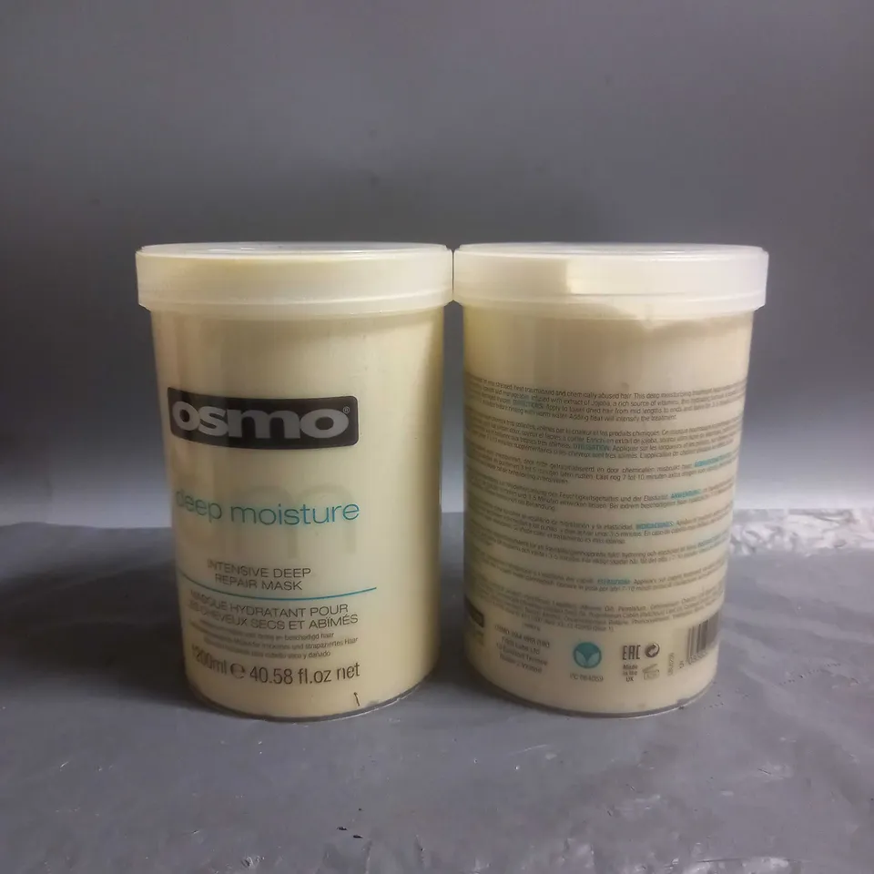 OSMO X2 DEEP MOISTURE INTENSIVE REPAIR HAIR MASK 1200ML