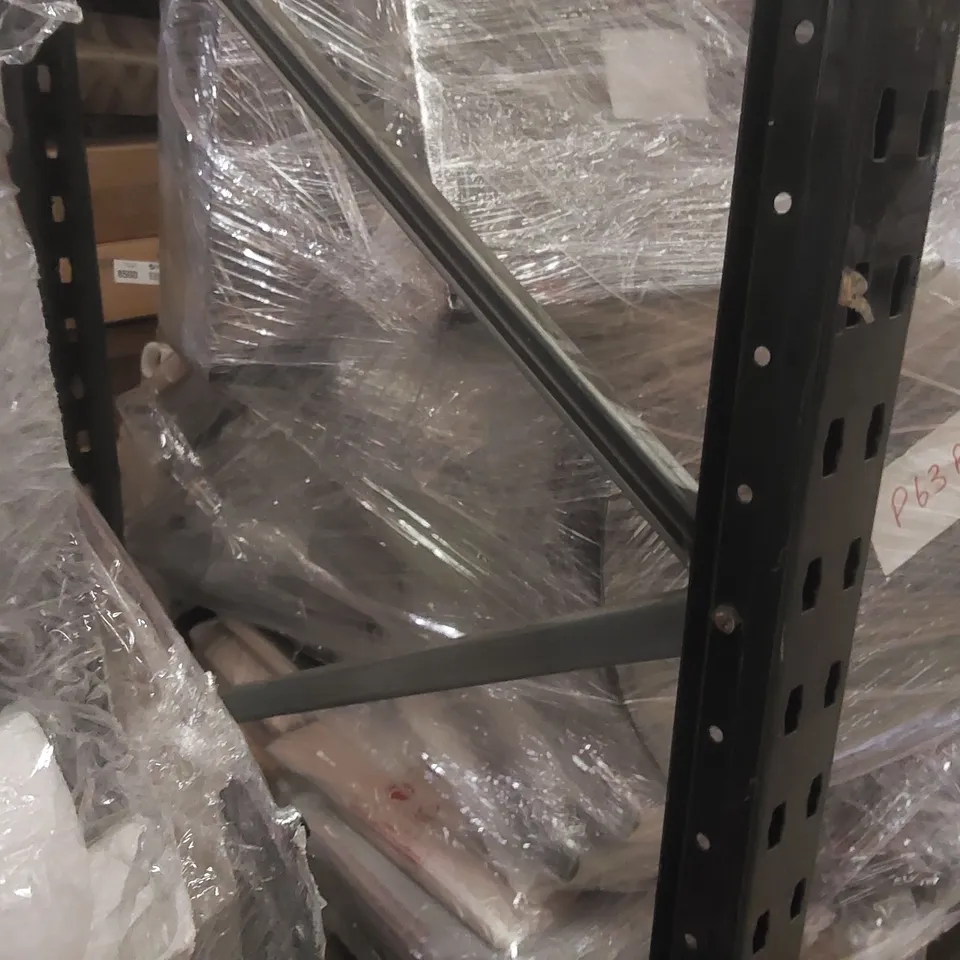 PALLET CONTAINING A VERY LARGE QUANTITY OF ASSORTED CHAIR PARTS 
