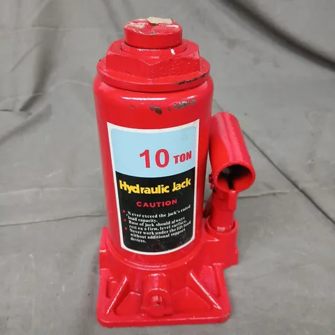 10 TON BOTTLE SHAPED HYDRAULIC JACK