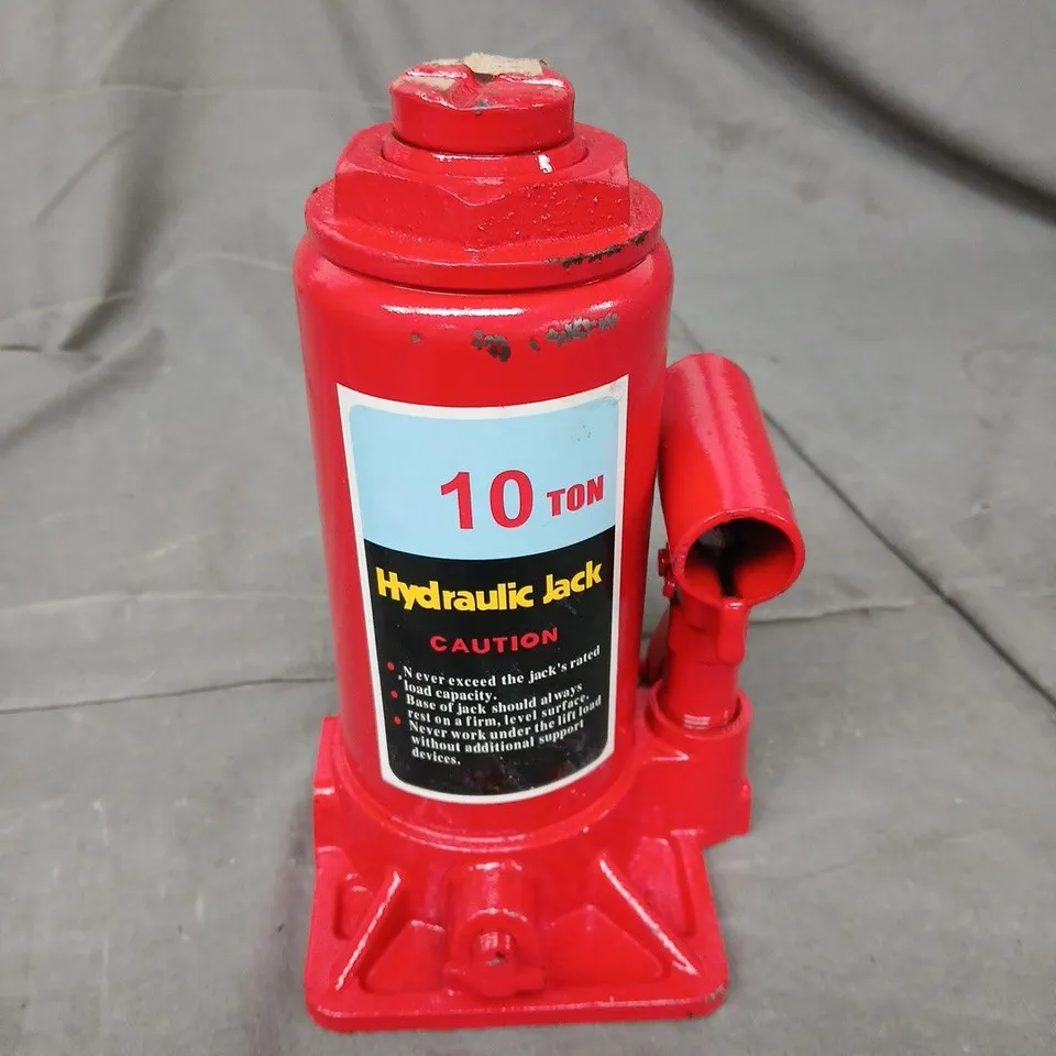 10 TON BOTTLE SHAPED HYDRAULIC JACK