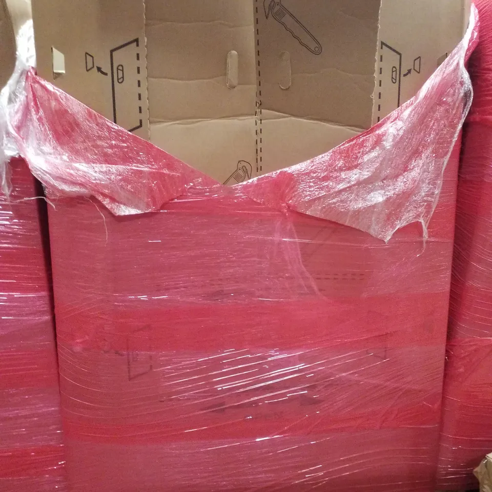 PALLET CONTAINING ASSORTED PRODUCTS INCLUDING FANTASY PLAY MAT, ACRYLIC WALL MIRROR, CUTTING MAT, BOOSTER SEST & PLAYPEN