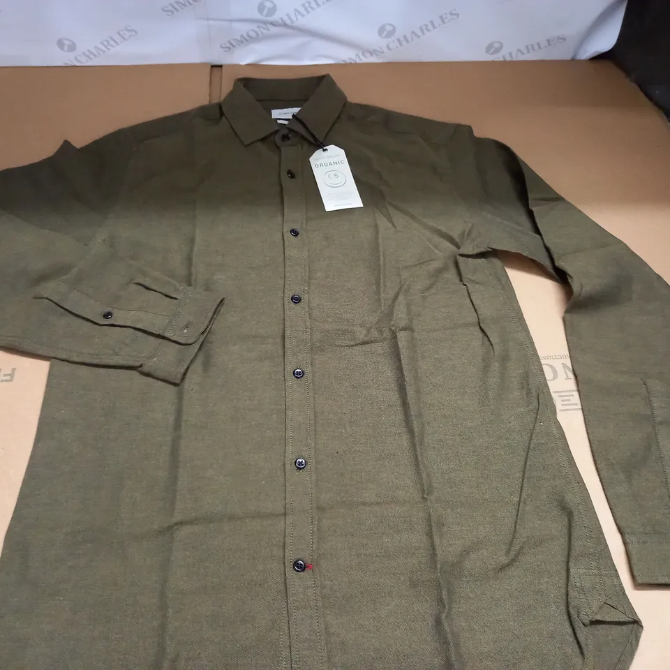 OLIVER SPENCER CLERKENWEL TAB SHIRT - 14.5