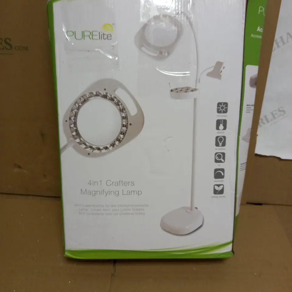 PURELITE 4-IN-1 CRAFTERS MAGNIFYING LAMP
