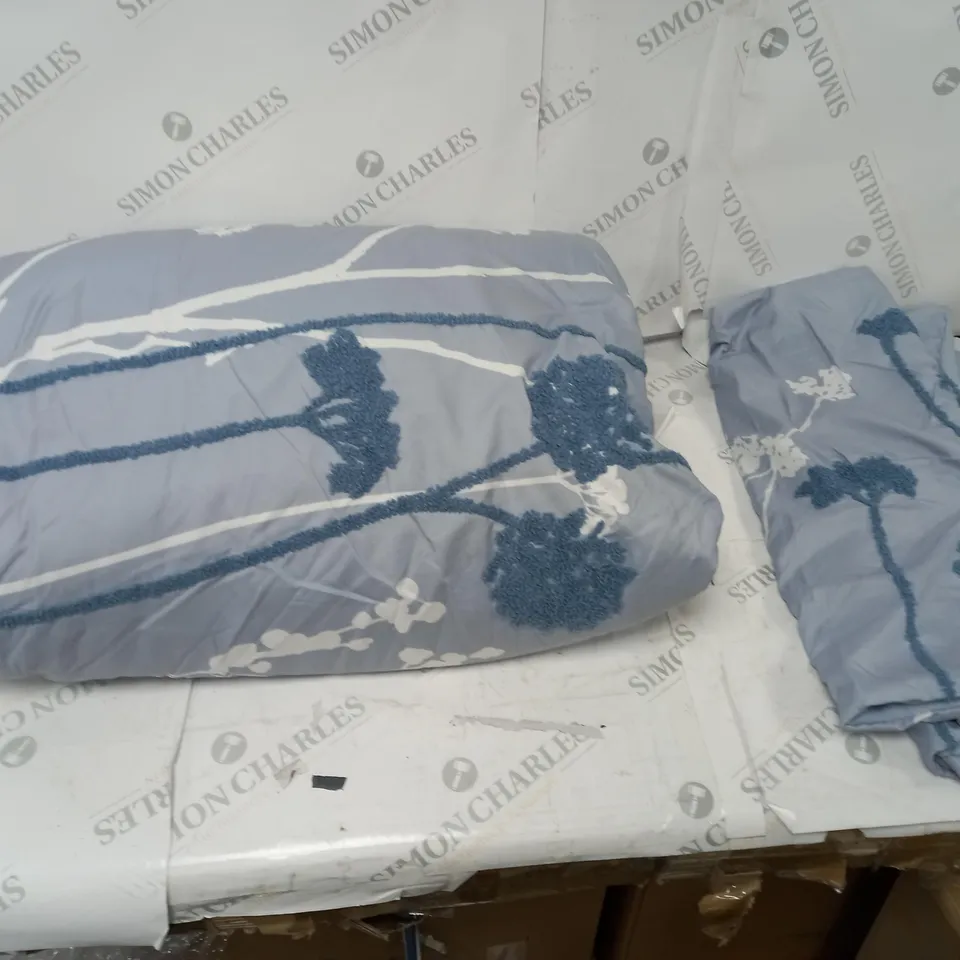 BLUE KING SIZE DUVET SET SUPERSOFT COZZEE HOME 