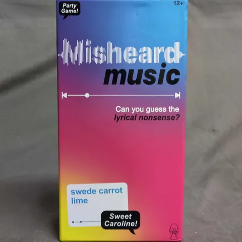 Misheard Music Party Game