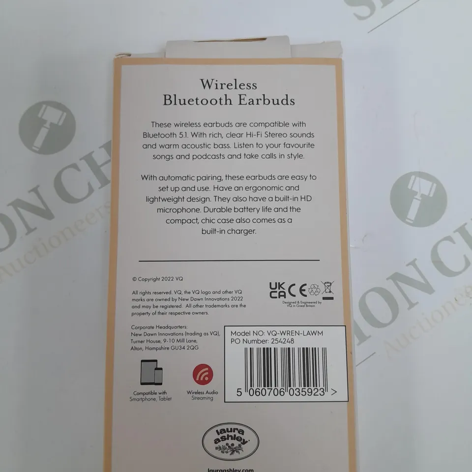 LAURA ASHLEY TRUE WIRELESS EARBUDS WILD MEAD