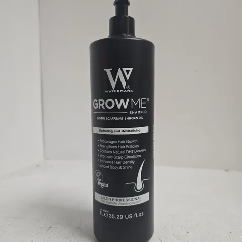 WATERMANS GROW ME SALON PROFESSIONAL HYDRATING AND REVITALISING SHAMPOO (1L)