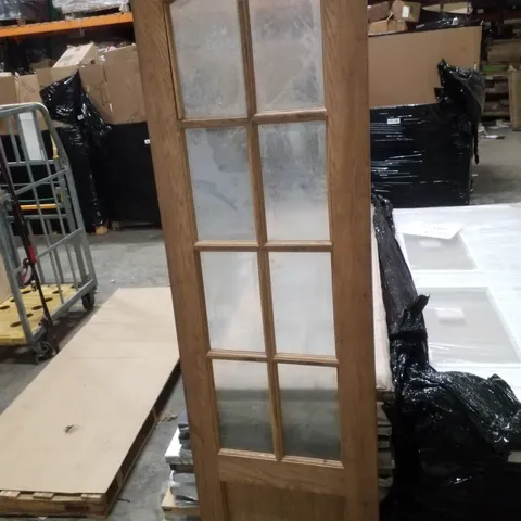 8 GLASS PANEL INTERNAL DOOR 1970×575×33MM