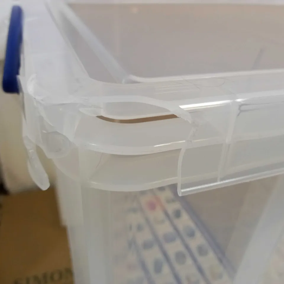 REALLY USEFUL STORAGE CONTAINER - CLEAR
