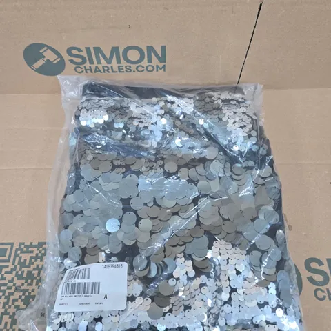 DANNII MINOGUE SEQUIN MIDI SKIRT - L