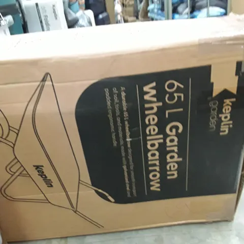 BOXED KEPLIN 65L WHEELBARROW 