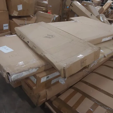 PALLET OF ASSORTED FLAT PACK FURNITURE PARTS