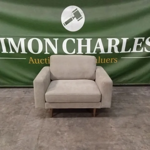 BRAND NEW SNUG BIG CHILL SAGE FABRIC SNUGGLE CHAIR