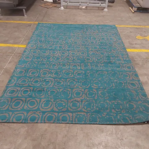 QUALITY DESIGNER ITALIAN MADE ATELIER JACQUARD LOOM AREA RUG - 200 x 300cm