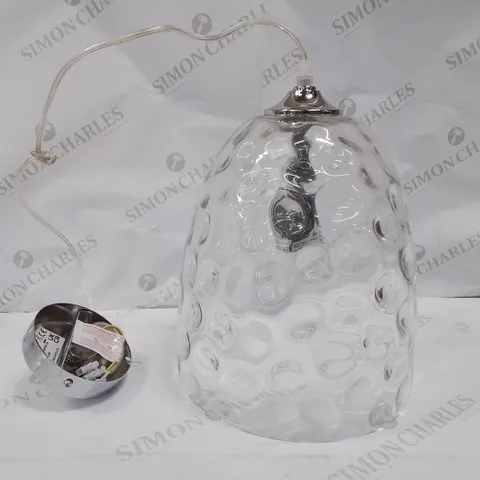 FLATIRON 1 LIGHT TEARDROP PENDANT