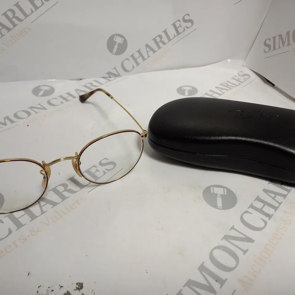 RAY-BAN ROUND METAL OPTICS EYEGLASSES