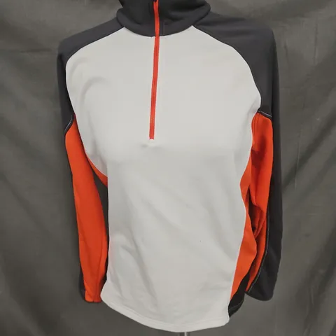 GALVIN GREEN 1/4 ZIP TOP IN MULTI SIZE M