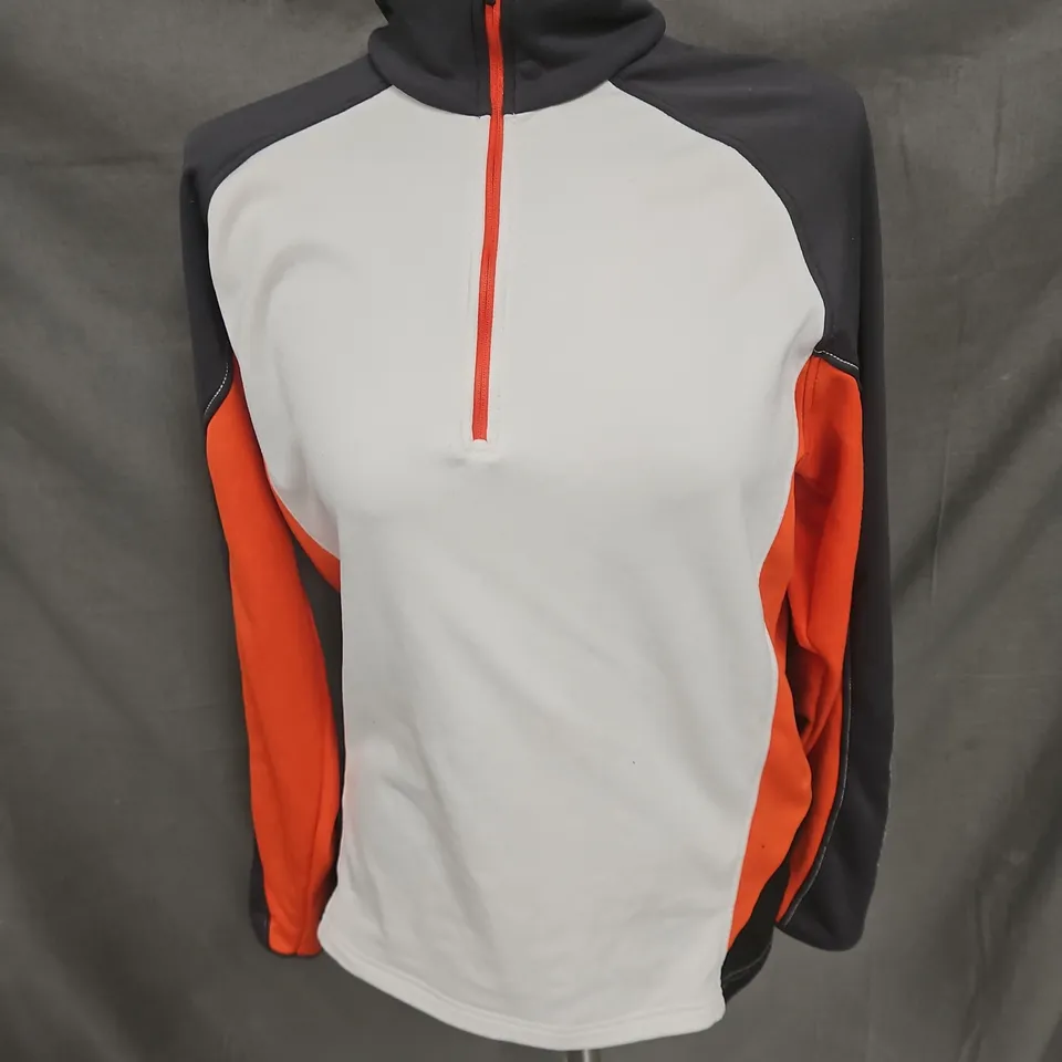 GALVIN GREEN 1/4 ZIP TOP IN MULTI SIZE M