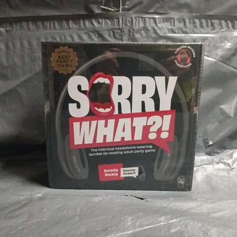 SEALED SORRY WHAT PARTY GAME