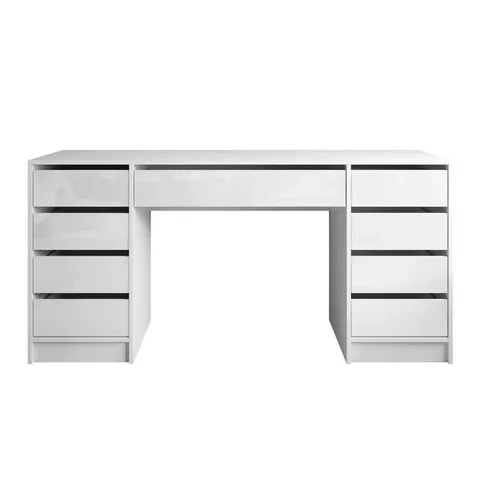 BOXED MADA DOUBLE DESK WITH DRAWERS (2 BOXES)