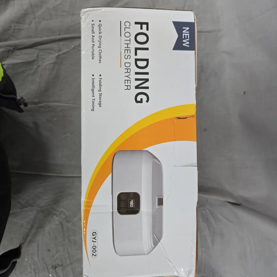 FOLDING CLOTHES DRYER – MODEL GY-002, PORTABLE COMPACT LAUNDRY APPLIANCE