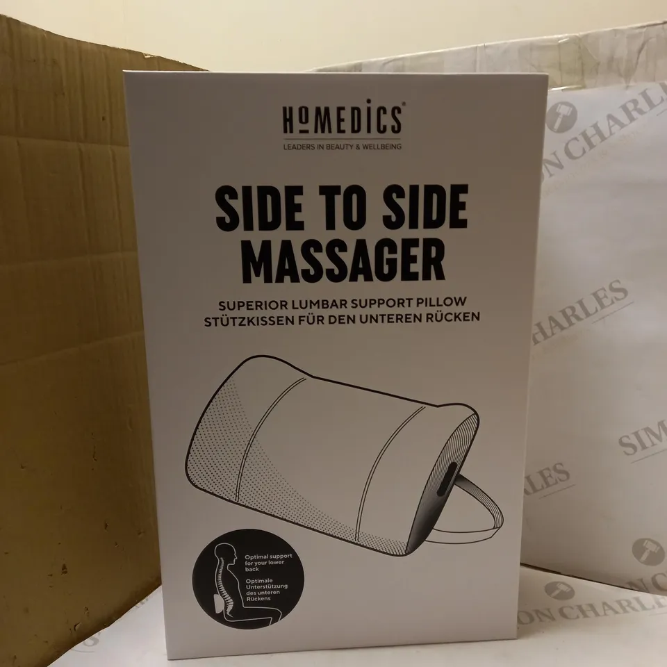 HOMEDICS SIDE TO SIDE MASSAGER 