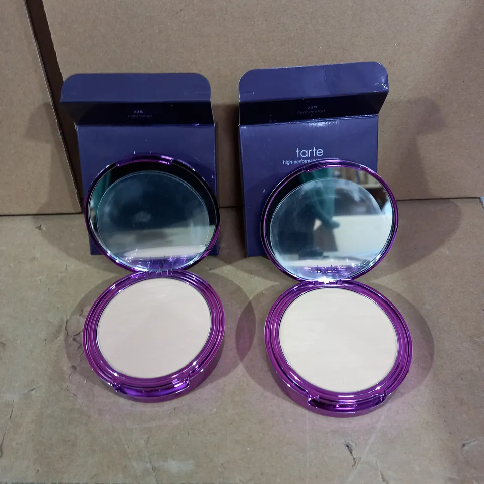 LOT OF 2 TARTE SHAPE TAPE PRESSED POWDER MAKEUP
