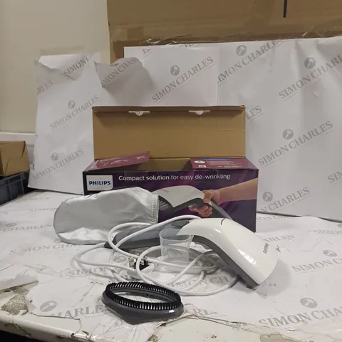 BOXED PHILIPS HANDHELD GARMENT STEAMER