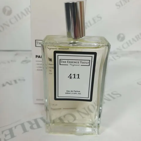 BOXED THE ESSENCE VAULT FRAGRANCES PARFUM NO 411 100ML