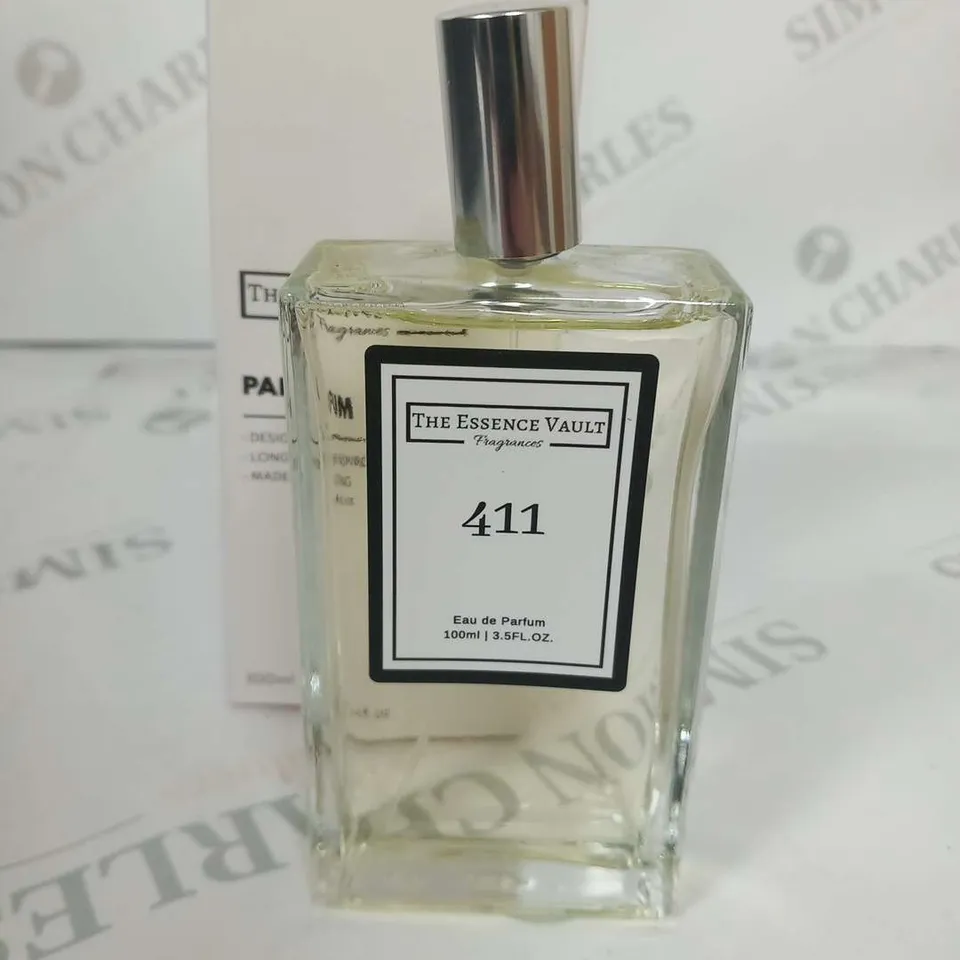 BOXED THE ESSENCE VAULT FRAGRANCES PARFUM NO 411 100ML