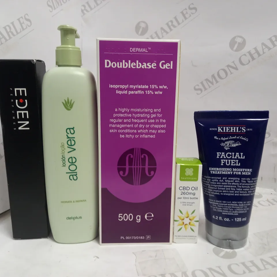 LOT OF APPROXIMATELY 20 ASSORTED HEALTH & BEAUTY ITEMS, TO INCLUDE CBD OIL, ALOE VERA, KIEHL'S, ETC