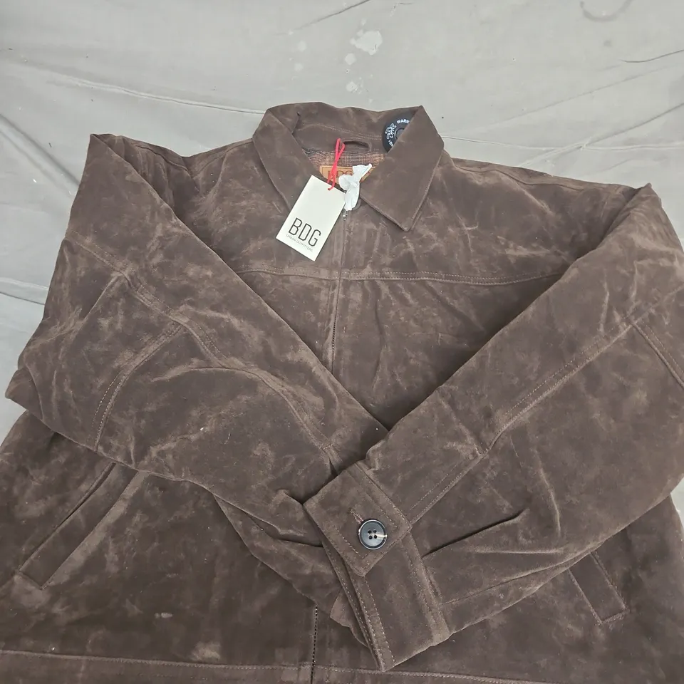 BDG URBAN OUTFITTERS BROWN JACKET – UK M