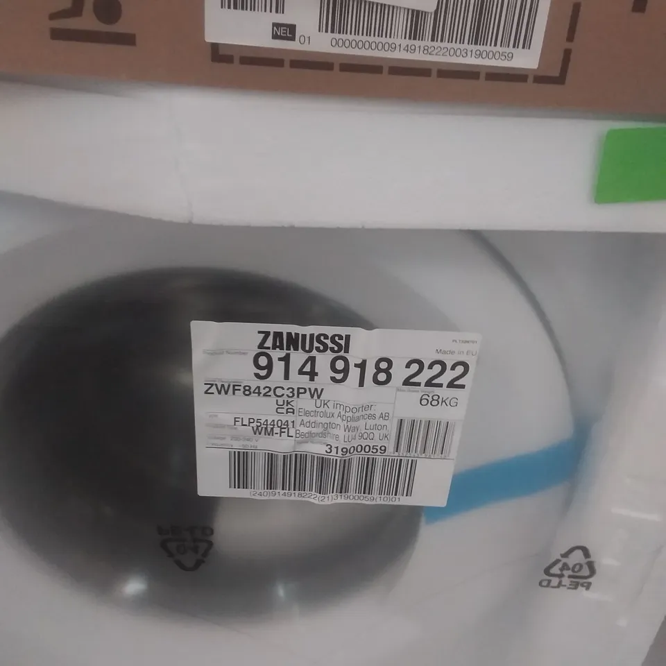 ZANUSSI ZWF842C3PW WASHING MACHINE RRP £434.00