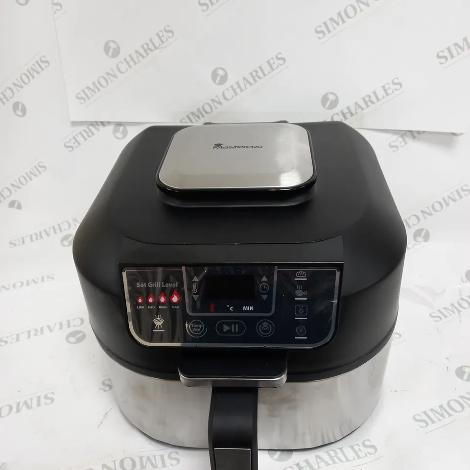 BOXED MASTERPRO KITCHEN ROBOT SMOKELESS GRILL AND AIR FRYER