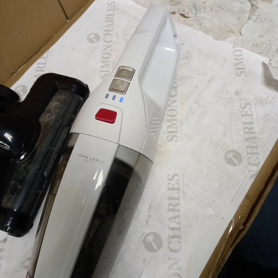JOHN LEWIS 2 IN 1 CORDLESS VACUUM CLEANER