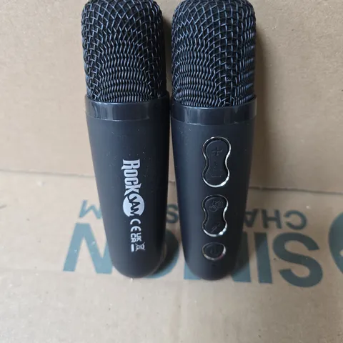 2 X WIRELESS ROCKJAM MICS 