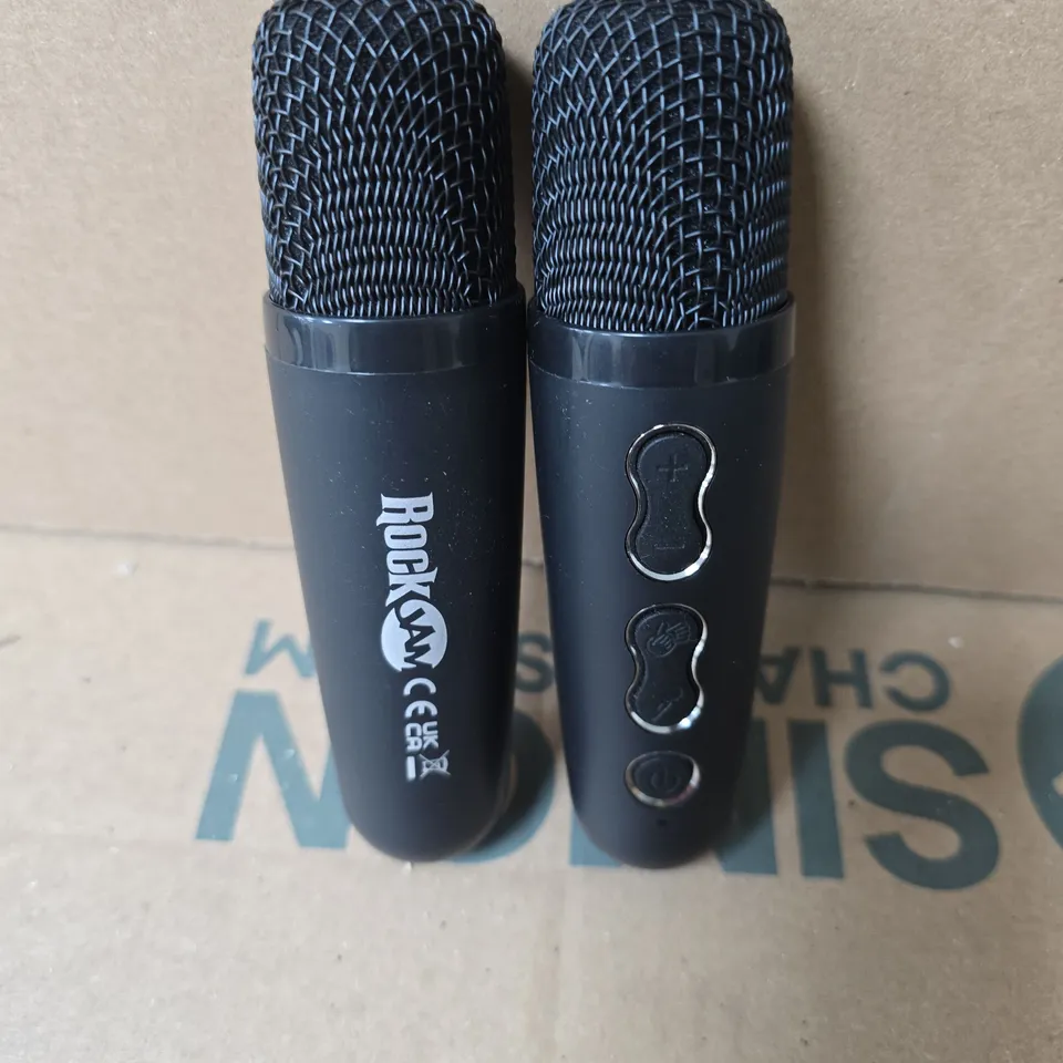 2 X WIRELESS ROCKJAM MICS
