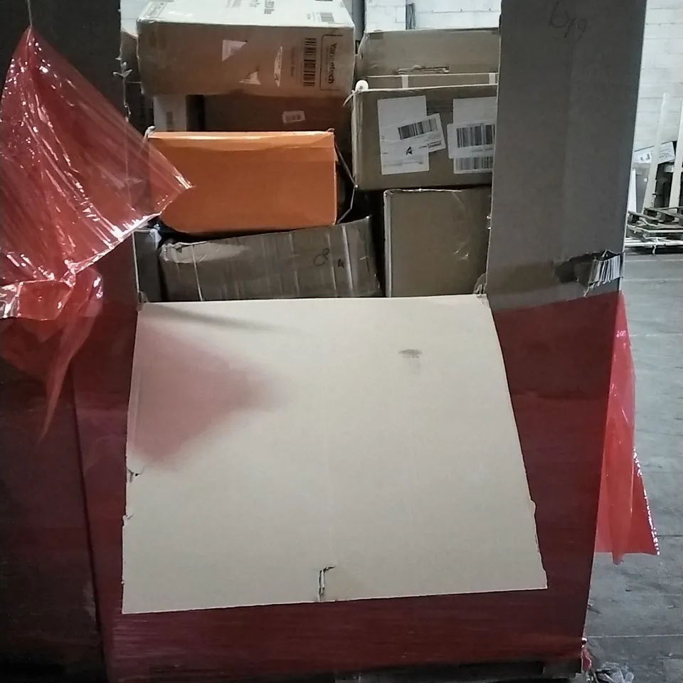 PALLET OF HOUSEHOLD ITEMS TO INCLUDE CACTUS CAT TREE, TOY SWORDS , CEILING FAN WITH LIGHT AND OTHER ASSORTED ITEMS...