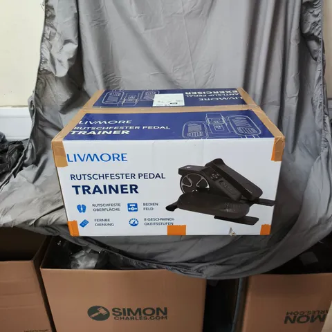 LIVMORE ANTI-SLIP PEDAL EXERCISER TRAINER – BOXED