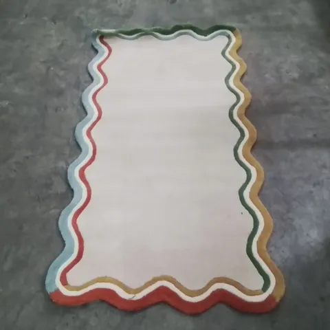 QUALITY DESIGNER AREA RUG - APPROXIMATELY 150X80CM