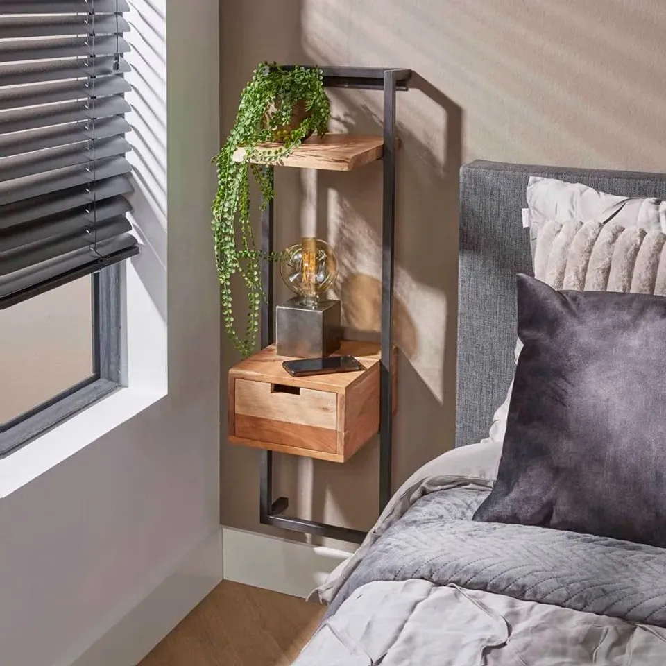 BOXED BEDSIDE TABLE JACKY (1 BOX)
