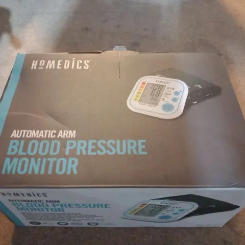 BOXED HOMEDICS AUTOMATIC ARM BLOOD PRESSURE MONITOR TMB-1419-S