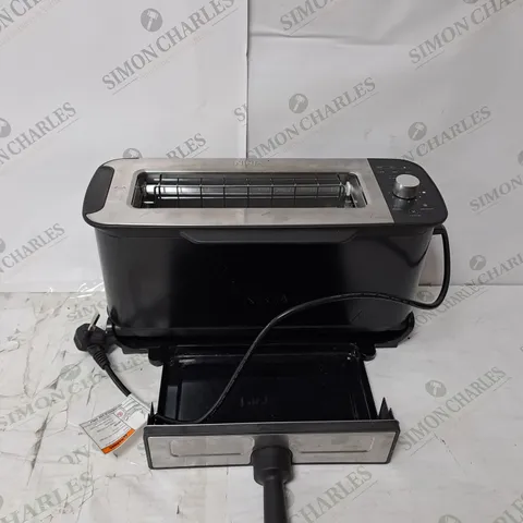 BOXED NINJA 2-IN-1 TOASTER & GRILL ST100UK