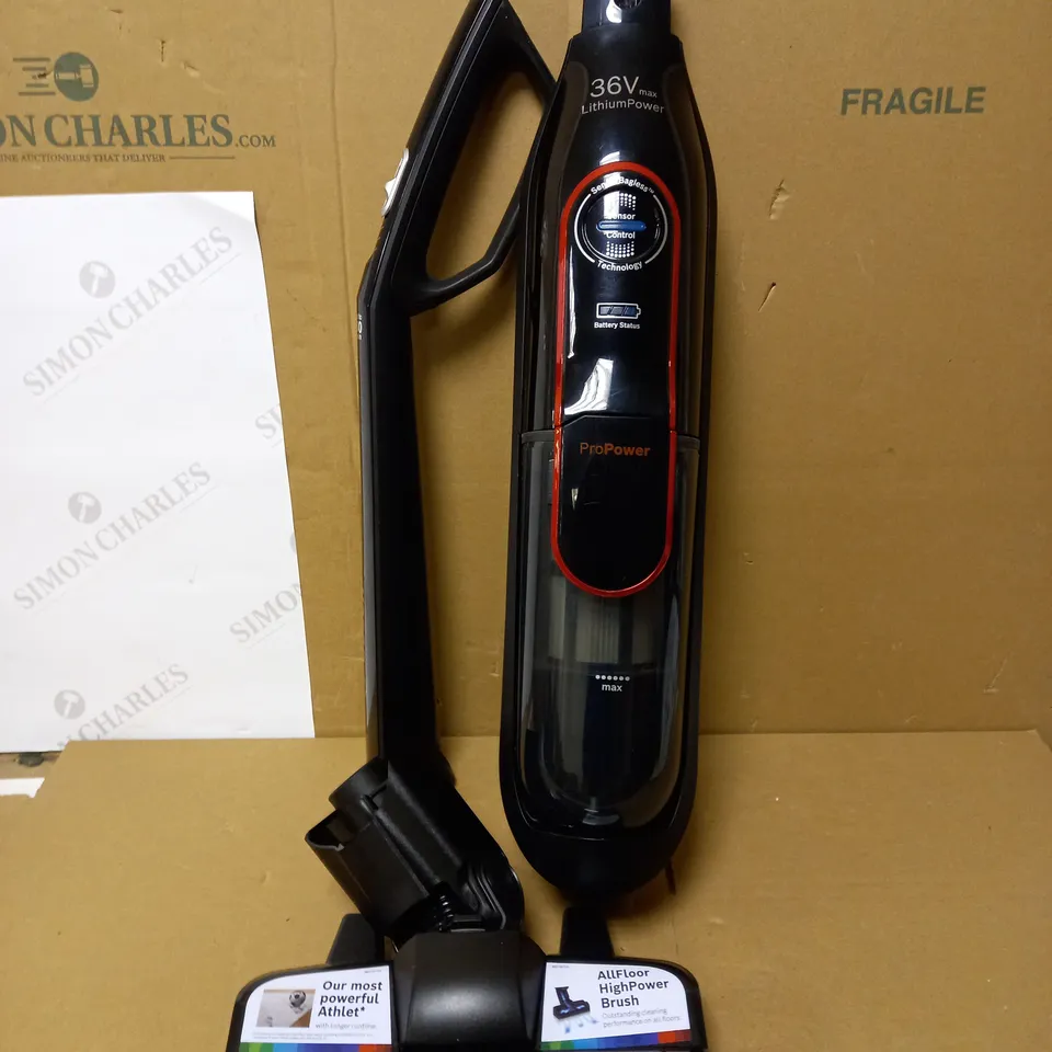 BOSCH ATHLET SERIE 8 BCH87POWGB PROPOWER 36V CORDLESS VACUUM CLEANER