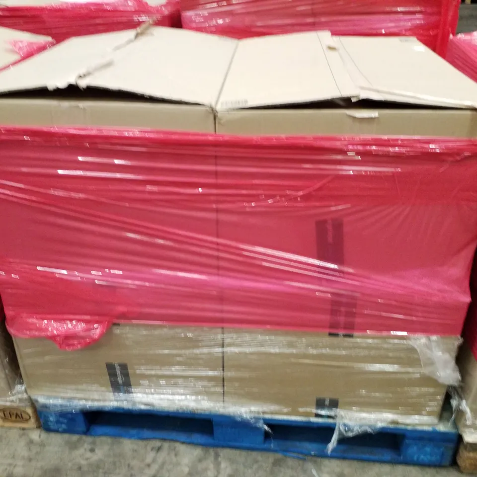 PALLET OF 4 BOXES CONTAINING ASSORTED PRODUCTS INCLUDING UNICORN COLOURING KIT, LED FLASHLIGHT GLOVES, INK CARTRIDGES, NYLON BAG, PAINT BY NUMBERS KIT, MINECRAFT PIG MONEY BANK  