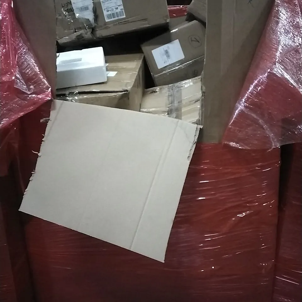 PALLET OF HOUSEHOLD ITEMS TO INCLUDE ROLLING STOOL,TOILET SEAT, NAPPY PANTS,KITCHEN FAUCET AND OTHER ASSORTED ITEMS...