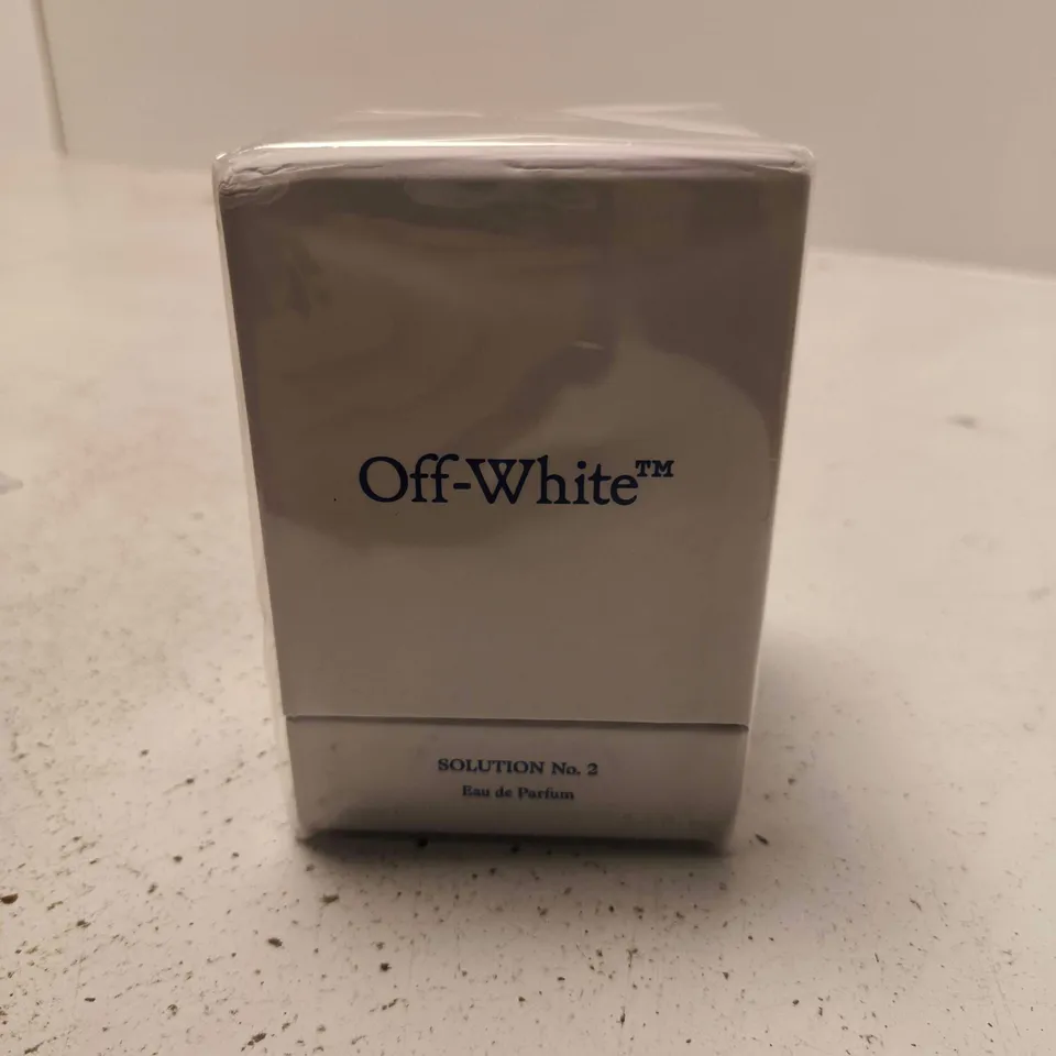 BOXED OFF-WHITE SOLUTION NO 2 EAU DE PARFUM - 100ML