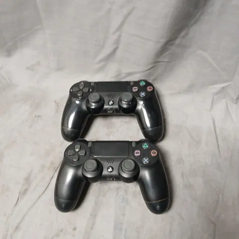 SONY PLAYSTATION 4 DUALSHOCK CONTROLLERS – BLACK (SET OF 2)