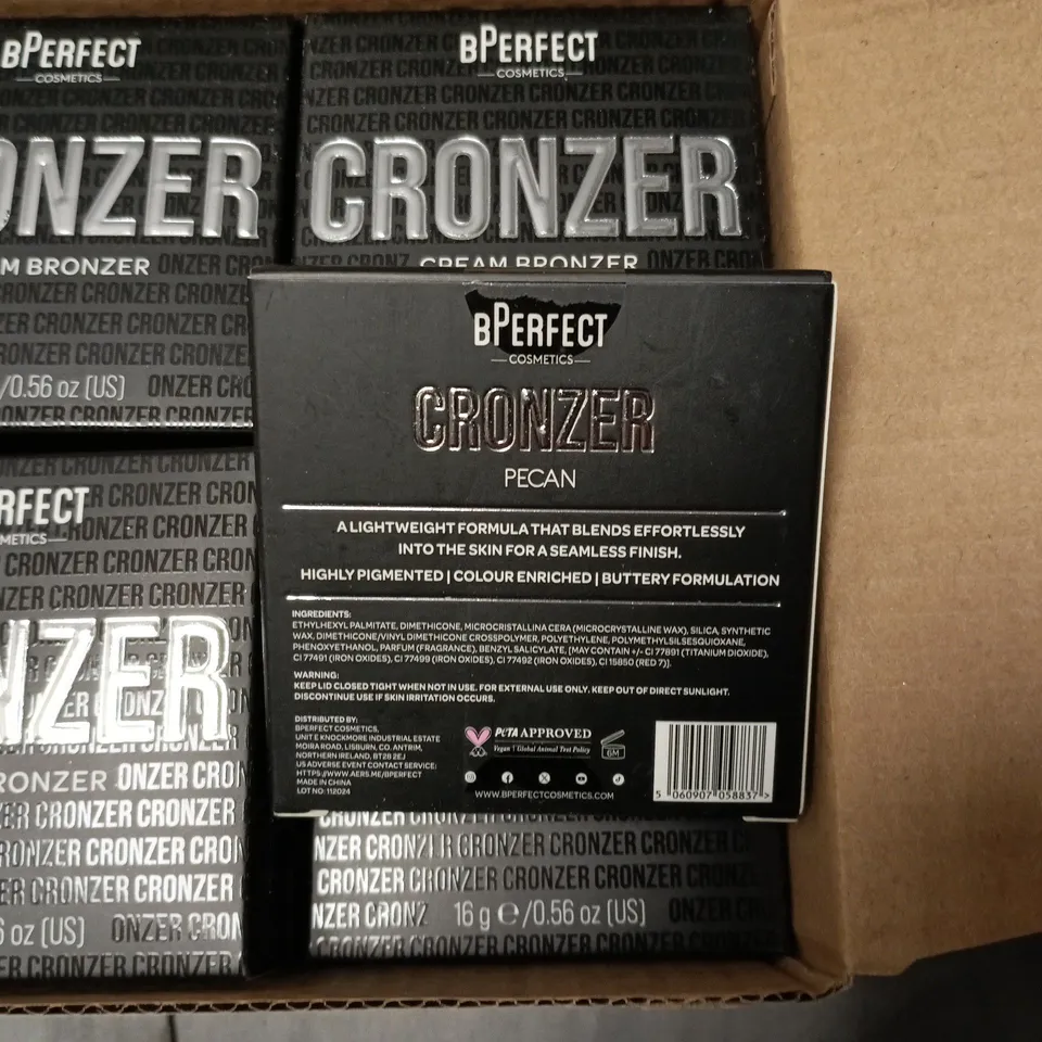 LOT OF 12 SEALED 18G B.PERFECT CRONZER CREAM BRONZERS - PECAN