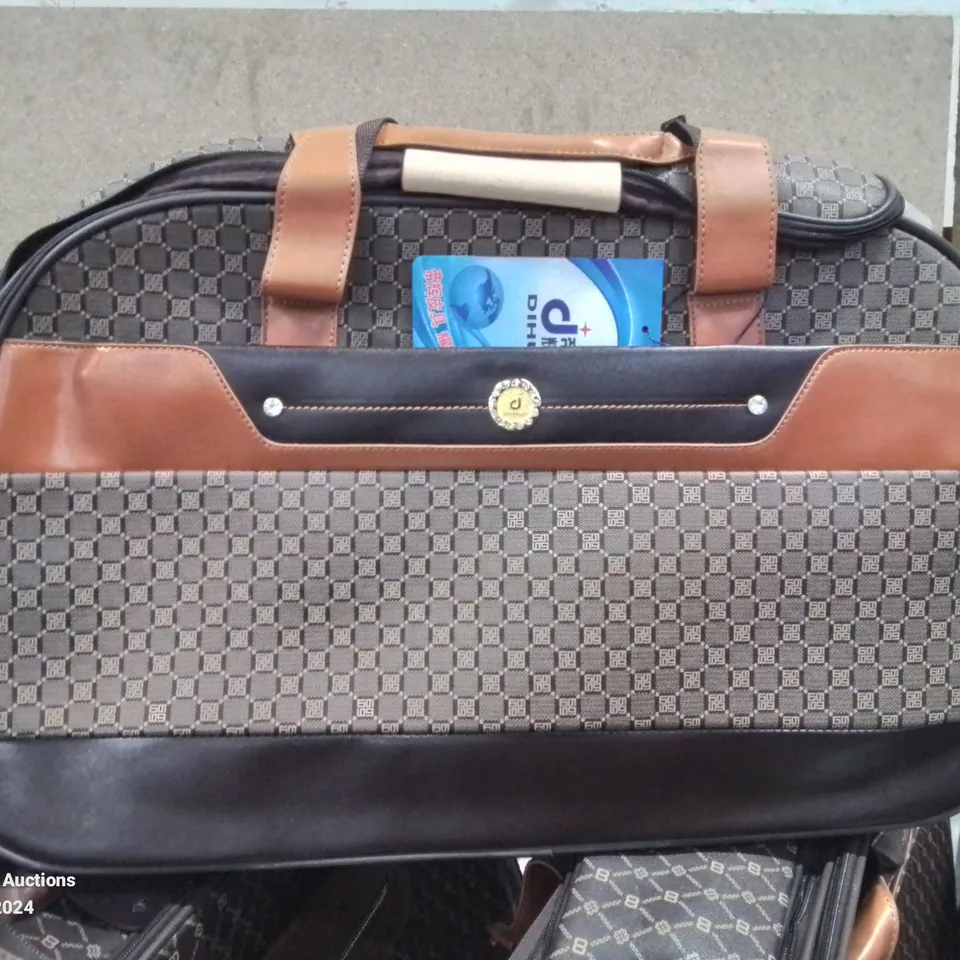 SELECTION OF 6 STYLISH 2in1 TRAVEL BAGS ON WHEELS